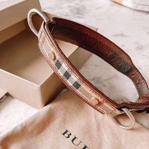 Burberry Dog Collar - Gently Used